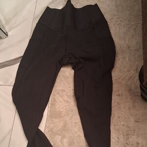 GAP Women's Black High-Rise Leggings